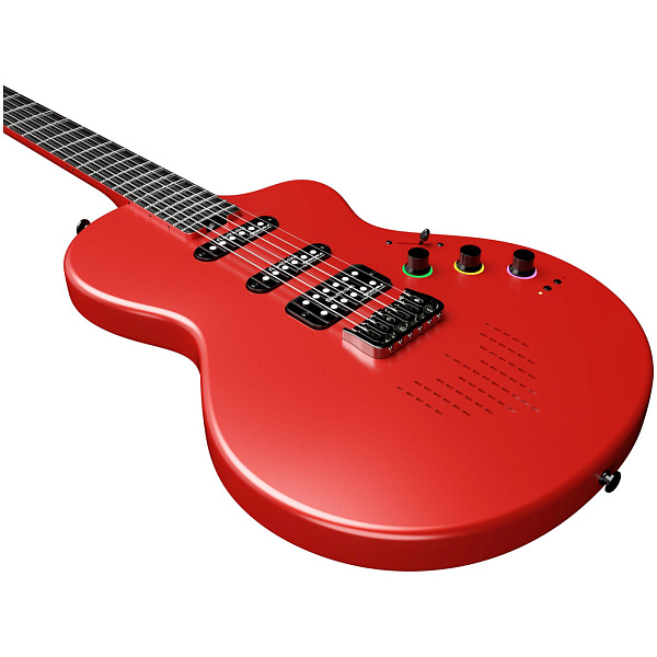 NATASHA SEEKER Imperial Red - Смарт электрогитара со встроенным процессором, цвет красный