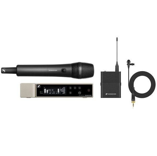 508771 EW-D ME2/835-S SET (R1-6) Радиосистема с петличным и ручным микрофоном, Sennheiser