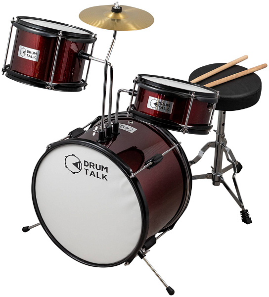 DRUM TALK DSJ3-34WR - Ударная установка акустическая уменьшенная