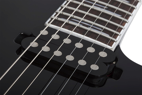 Электрогитара SCHECTER [REAPER-6 CUSTOM G.BLK] электрогитара 6-струнная, корпус: красное дерево, гриф: венге, накладка: черное дерево, 24 лада, цвет: Gloss Black