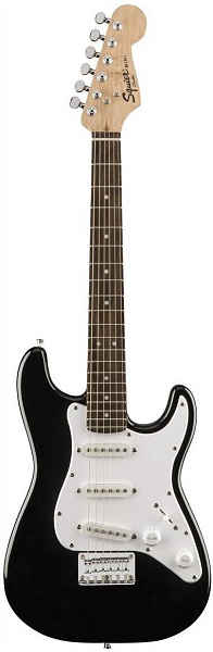 FENDER SQUIER SQUIER MINI STRAT V2 BLK - Электрогитара