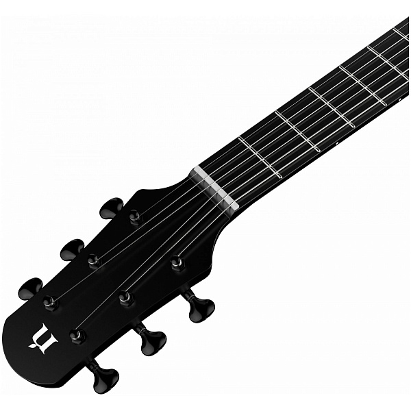 NEBULA SEEKER Cosmic Black - Смарт электрогитара со встроенным процессором, цвет чёрный