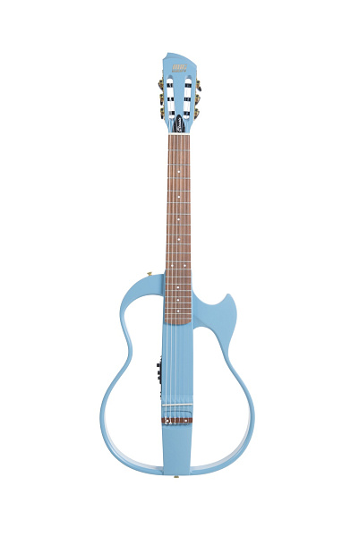 SG4B23 SG4 Сайлент-гитара, голубая, MIG Guitars