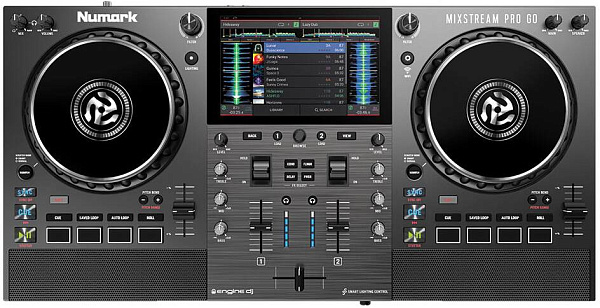 NUMARK Mixstream Pro Go - микшер-семплер (контроллер), полностью автономная...