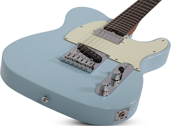 Электрогитара SCHECTER [NICK JOHNSTON PT A.FROST] электрогитара 6-струнная, корпус: ольха, гриф: запеченый клен, накладка: черное дерево, 22 лада, цвет: Atomic Frost
