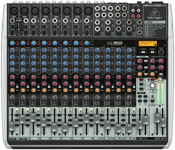 BEHRINGER XENYX QX2222USB - Микшерный пульт