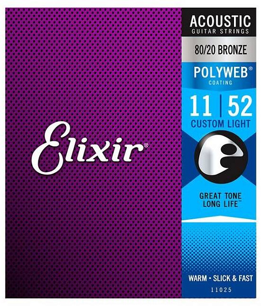 ELIXIR 11025 - Струны для акустической гитары