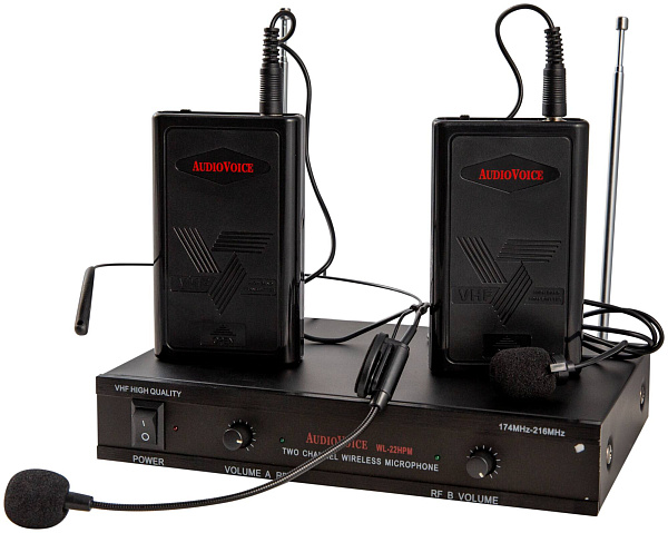 AUDIOVOICE WL-22HPM - Радиосистема