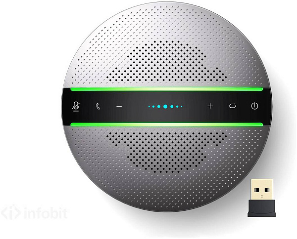 INFOBIT iSpeaker M400 - спикерфон всенаправленный USB, зона охвата - 5м,...