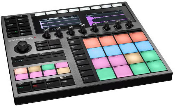 NATIVE INSTRUMENTS Maschine + - MIDI контроллер, автономный грувбокс для...