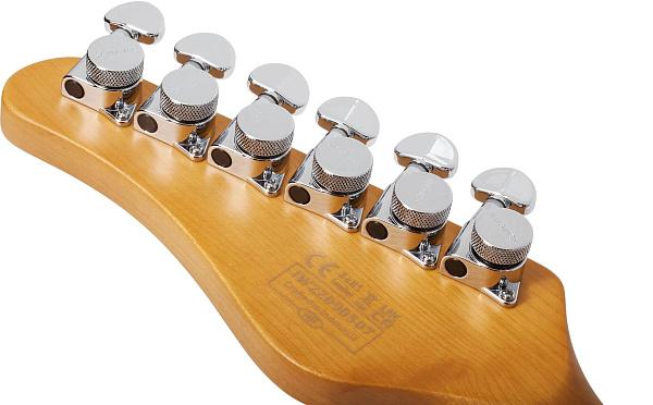 Электрогитара SCHECTER [MV-6 SSBLU] 6-струнная, корпус: липа, гриф: запеченый клен, 24 лада, цвет: Super Sonic Blue (SSBLU)