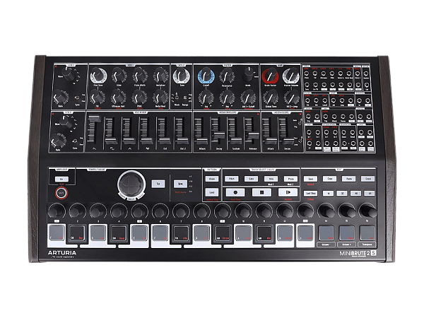 Синтезатор [531103] Arturia [MiniBrute 2S Noir] лимитированная серия MiniBrute 2S в уникальном дизайне.