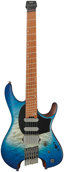 IBANEZ QX54QM-BSM безголовая электрогитара, 6 струн, SSH, наклонные лады,...
