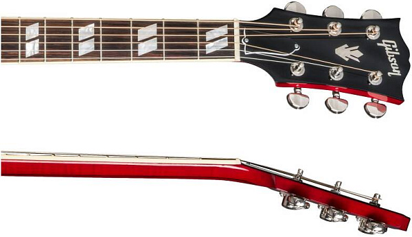 GIBSON 2018 Dove Antique Cherry - Гитара электроакустическая