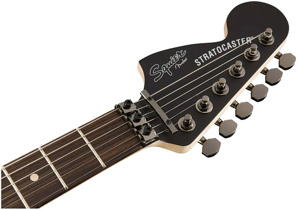 FENDER SQUIER Squier Contemporary Active Stratocaster HH, Flat Black - Электрогитара