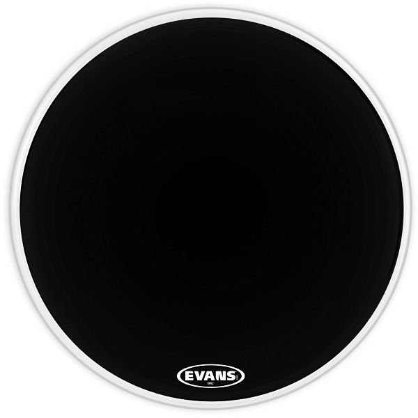 BD24MX2B MX2 Black Пластик для маршевого бас-барабана 24", Evans