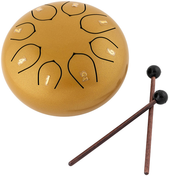 BEE DF1101 YELLOW - Барабан язычковый Глюкофон