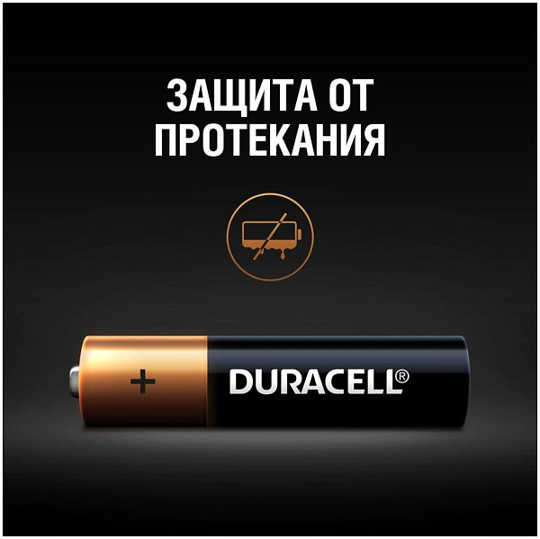 DURACELL LR03 BASIC CN уп 2 шт - Батарейка тип AAA