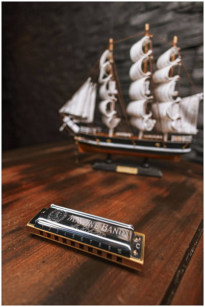 HOHNER Marine Band 1896 B-harmonic minor - Губная гармоника диатоническая