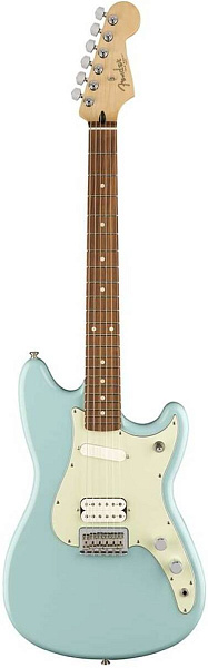 FENDER DUO SONIC HS PF Daphne Blue - Электрогитара