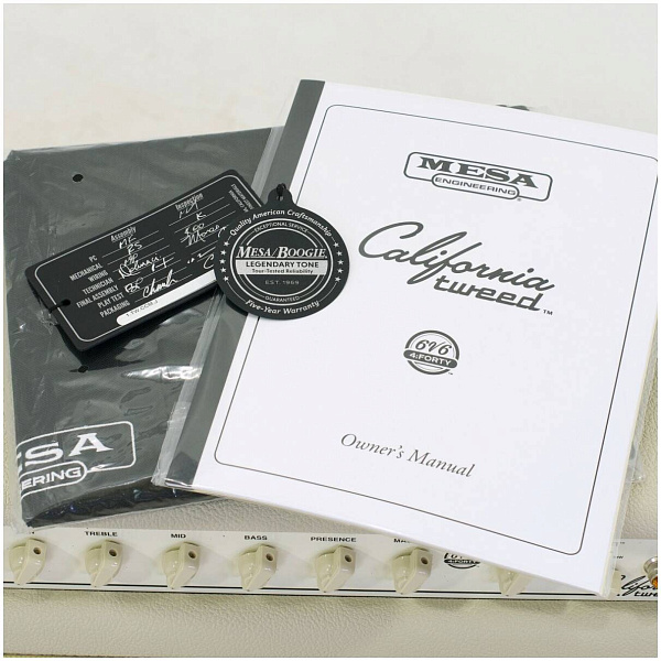 MESA BOOGIE CALIFORNIA TWEED 1X12 COMBO ламповый гитарный комбоусилитель...