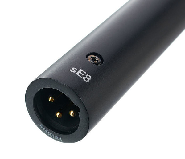 Микрофон конденсаторный sE Electronics [SE8 OMNI PAIR] подобранная пара, инструментальный, 20 Гц – 20 кГц, максимальное звуковое давление: 126/136/146 дБ, всенаправленный, комплектация:  2 x микрофонных зажима (с резьбовыми адаптерами), 2 х ветрозащиты,