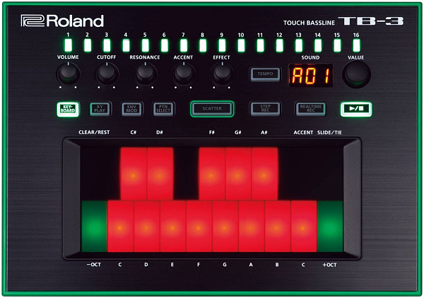 Roland TB-3 бас-синтезатор