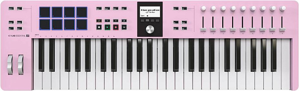 ARTURIA KeyLab Essential 49 mk3 Rose Quartz Rose Quartz - MIDI-клавиатура
