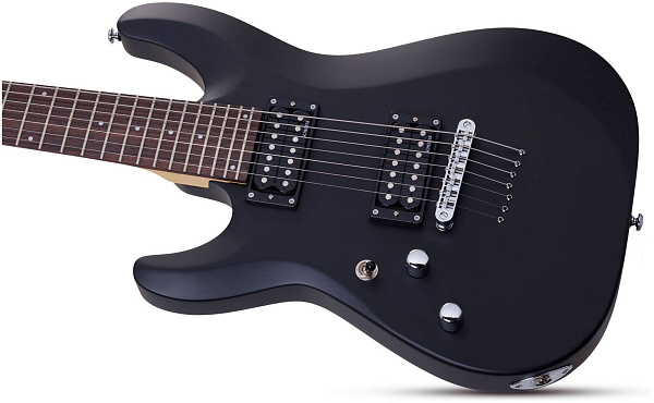 SCHECTER C-7 DELUXE SBK L/H - Леворукая электрогитара, 24 лада