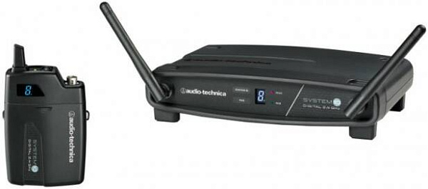 AUDIO-TECHNICA ATW1101 - Поясная радиосистема, 8 каналов 2.4 MHz с поясным...