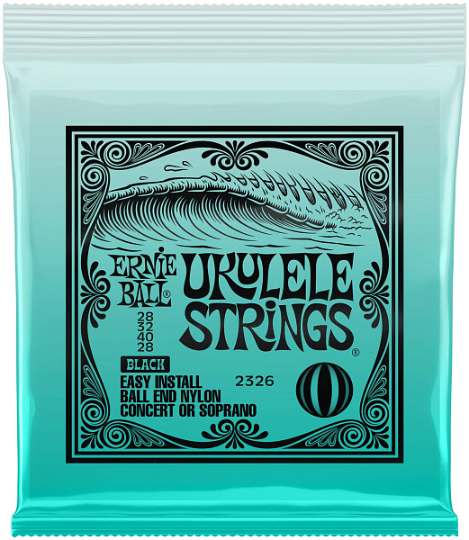 ERNIE BALL 2326 Ball end Nylon 28-40 - Струны для укулеле