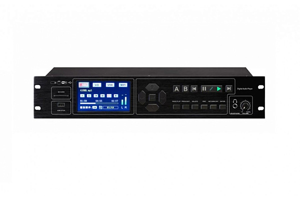 Плеер ITC [TS-D5500] цифровой медиаплеер (lossless), SD/WIFI/USB, APE,FLAC,WAV,WMA,MP3, 24bit/96KHz, вых. XLR (balance), RCA (unbalance), optical 2U, 19"
