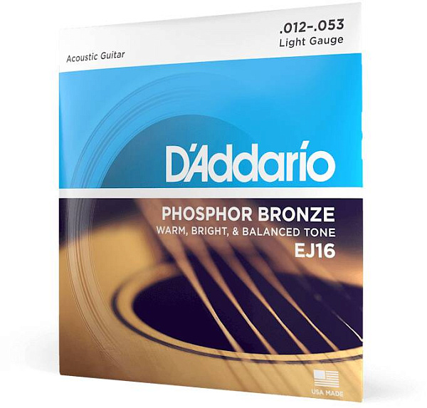 D'ADDARIO EJ16 - Струны для акустической гитары