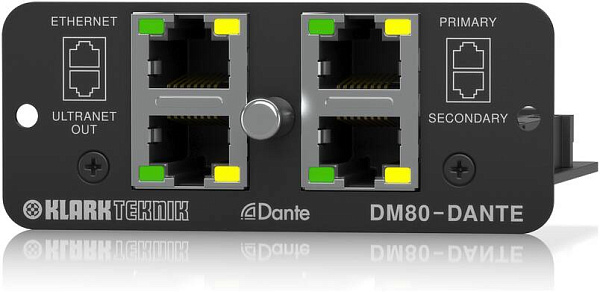 KLARK TEKNIK DM80-DANTE - Звуковой модуль
