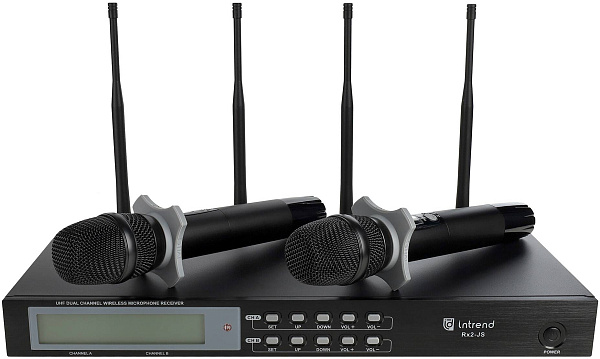 INTREND ITWMIC-JS-HH - радиосистема цифровая UHF, двухканальная. 2 ручных...