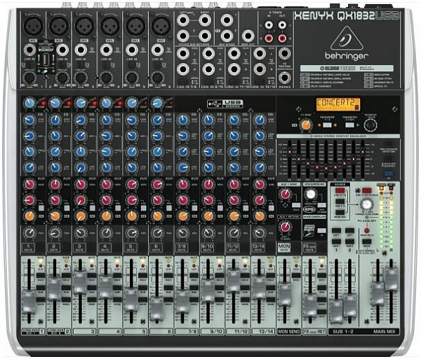 BEHRINGER XENYX QX1832USB - Микшерный пульт