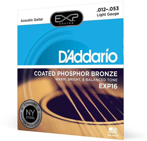 D'ADDARIO EXP16 - Струны для акустической гитары