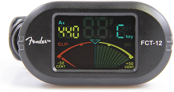 FENDER FCT-012 COLOUR CLIP-ON TUNER - Тюнер