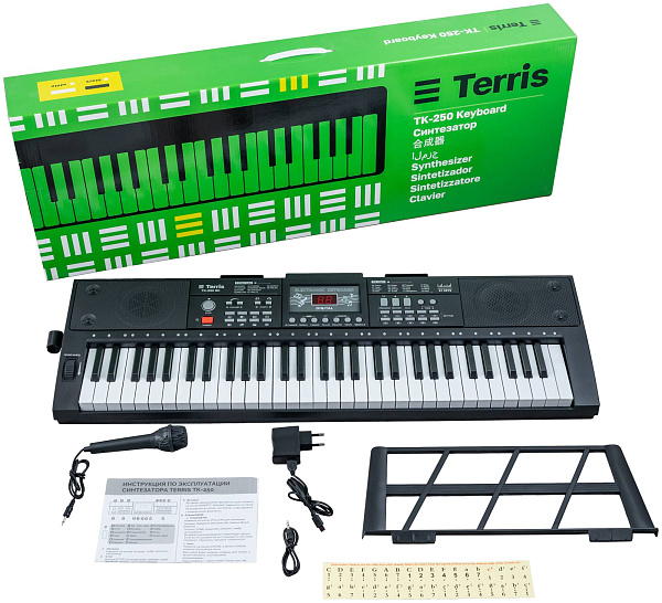 TERRIS TK-250 BK - Синтезатор