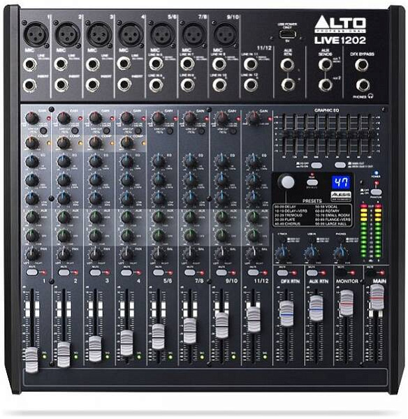 ALTO LIVE 1202 - Микшерный пульт