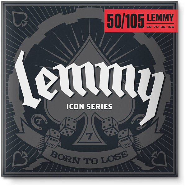 DUNLOP LEMMY KILMISTER ICON SIGNATURE 50/105 - 4/SET LKS50105 - Струны