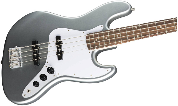FENDER SQUIER Affinity Jazz Bass Slick Silver - Бас-гитара