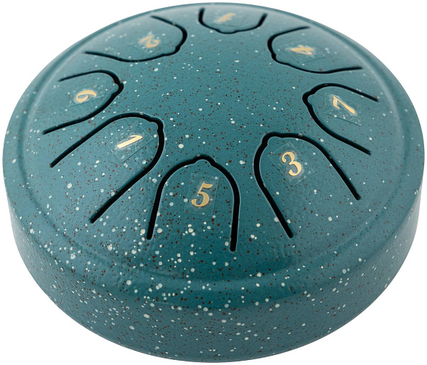 BEE DF1113 GREEN - Барабан язычковый Глюкофон