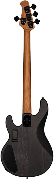 STERLING StingRay HH Poplar Burl Top Trans Black - Бас-гитара 4 струны