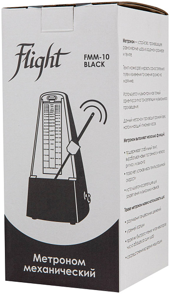 FLIGHT FMM-10 BLACK - Метроном механический