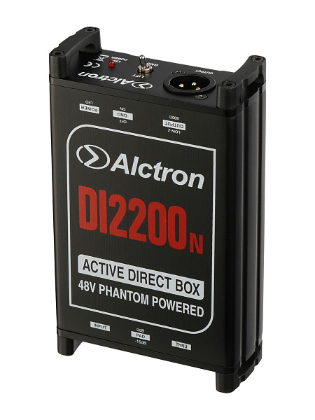DI2200N D.I. Box Дибокс, Преобразователь акустического сигнала, активный, Alctron