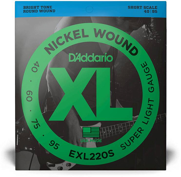 D'ADDARIO EXL220S - Струны для бас-гитары