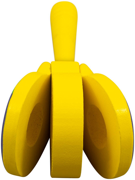 BEE DF301 Yellow - Кастаньеты на ручке