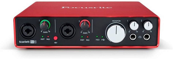 FOCUSRITE Scarlett 6i6 2nd Gen - Звуковая карта