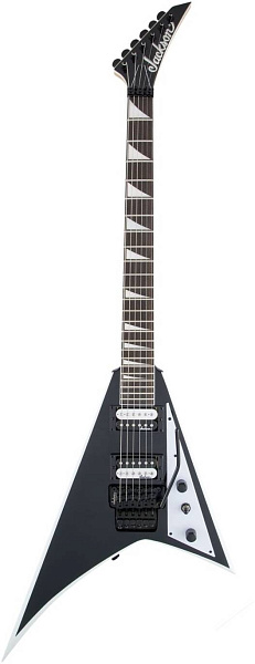 JACKSON JS32 RR BLACK W/WHITE BEVELS - Электрогитара